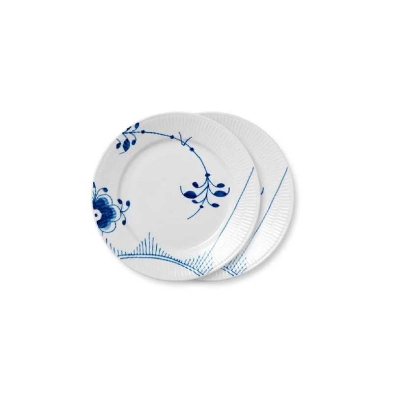 Royal Copenhagen Blue Mega Teller 22cm 2 Stk Dekoration No.2