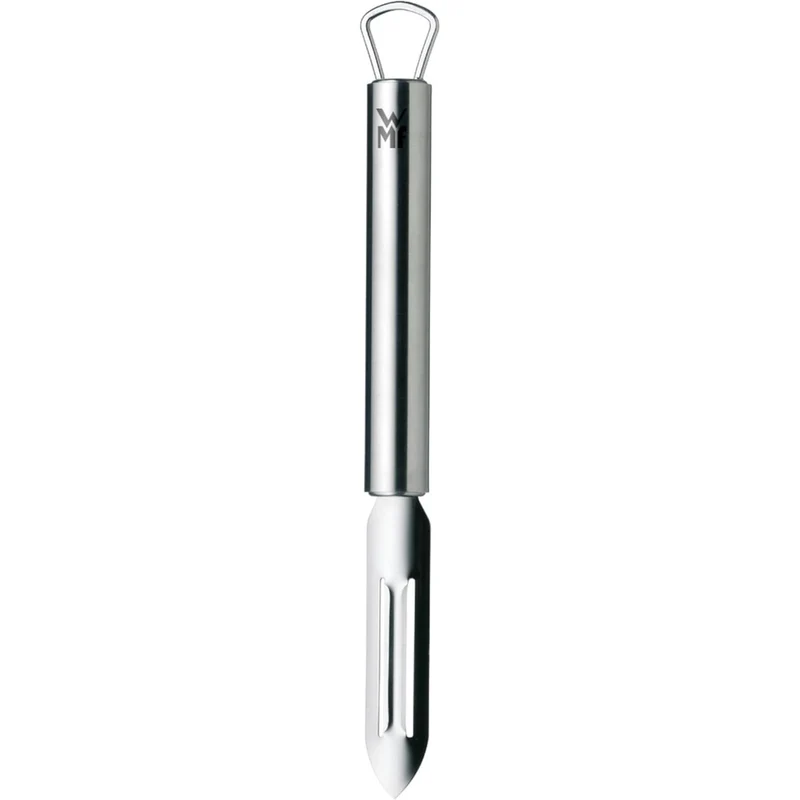 WMF Profi Plus Sparschäler 19 cm, Gemüseschäler rostfrei, Cromargan Edelstahl teilmattiert, spülmaschinengeeignet
