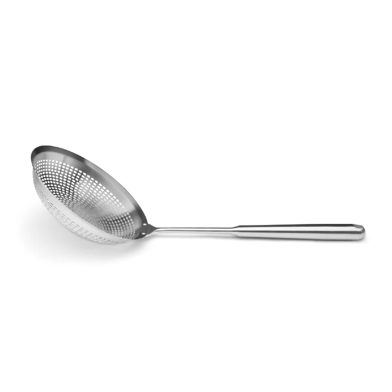 Weis Schaumlöffel mit Rohrgrif tief, gelocht, Ø 18 cm