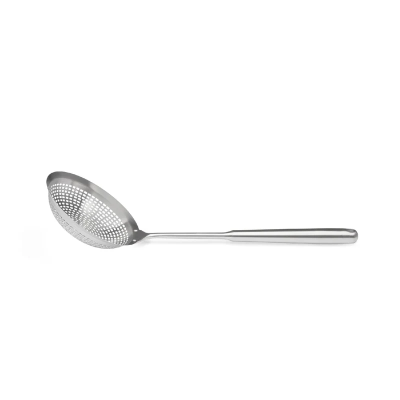Weis Schaumlöffel mit Rohrgrif tief, gelocht, Ø 16 cm