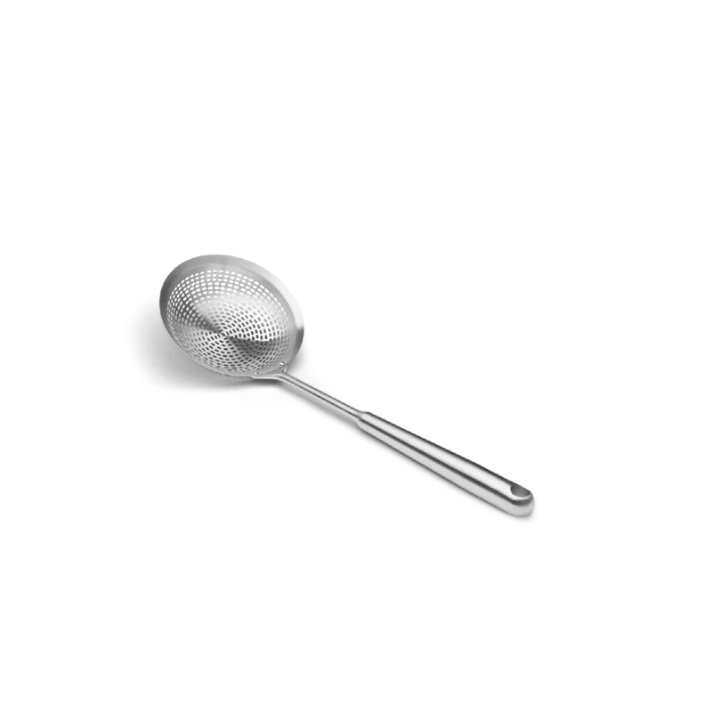 Weis Schaumlöffel mit Rohrgrif tief, gelocht, Ø 16 cm