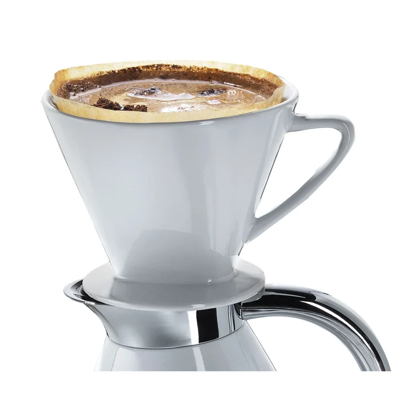 Cilio Kaffeefilter mit Stutzen Gr. 4 weiß