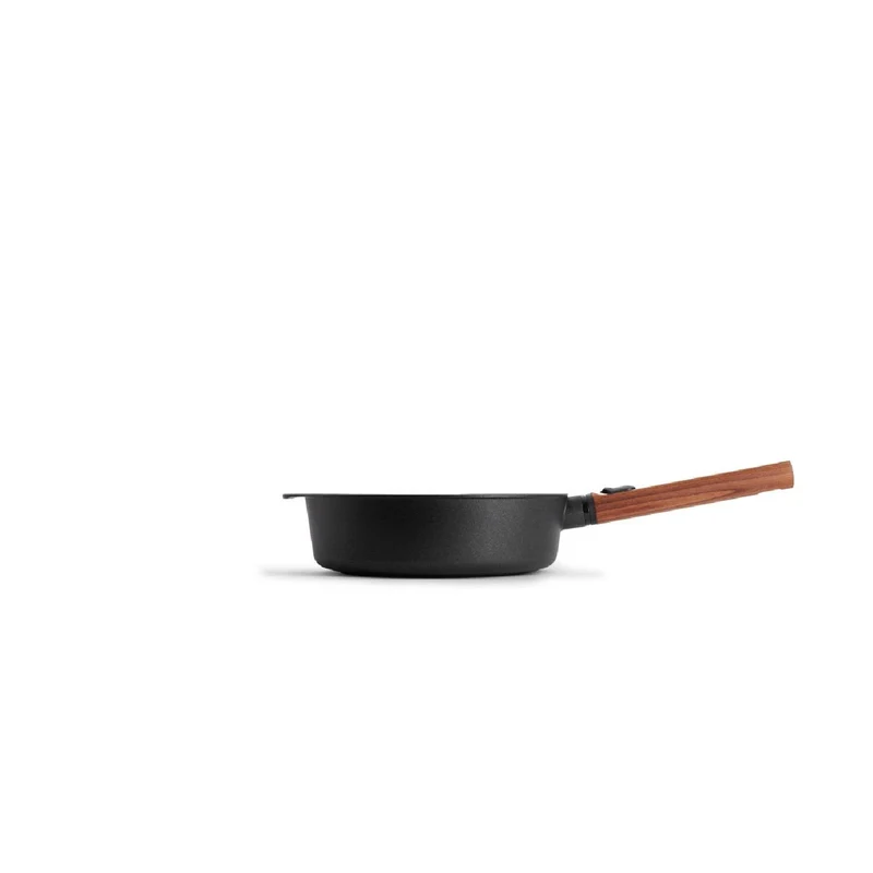 Woll, Eco Logic Induktion, Guss-Hochrandpfanne, AHS Ø 24 cm, 7 cm hoch, 2,5 Liter