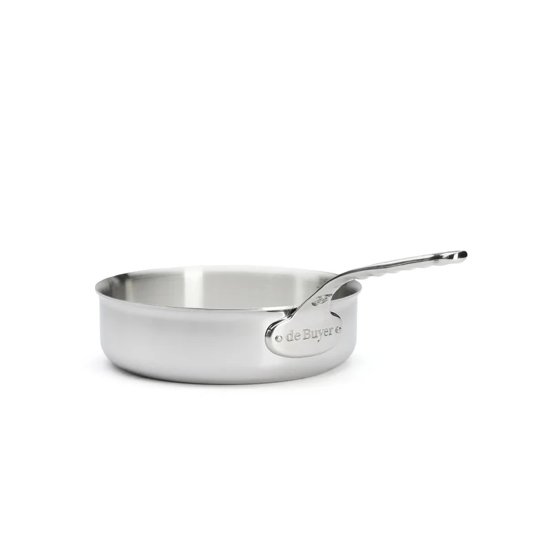 De Buyer GERADE SAUTEUSE AFFINITY, EDELSTAHL, Ø 28 CM