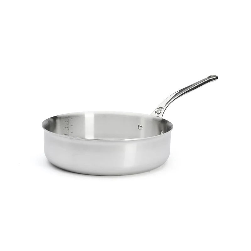 De Buyer GERADE SAUTEUSE AFFINITY, EDELSTAHL, Ø 28 CM