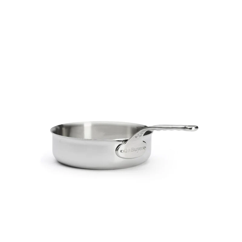 De Buyer GERADE SAUTEUSE AFFINITY, EDELSTAHL, Ø 24 CM