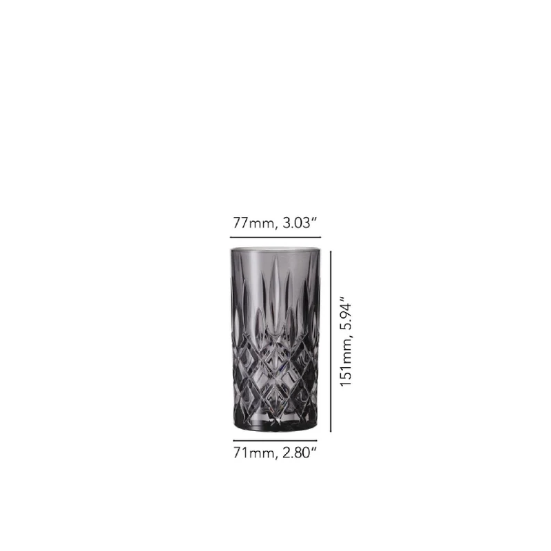 Nachtmann Longdrink Smoke, Noblesse 2er Set