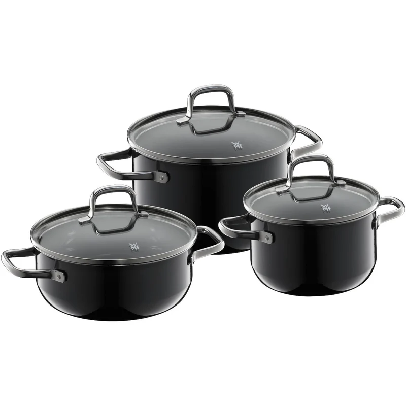WMF TOPFSET Fusiontec Essential 3TLG Black