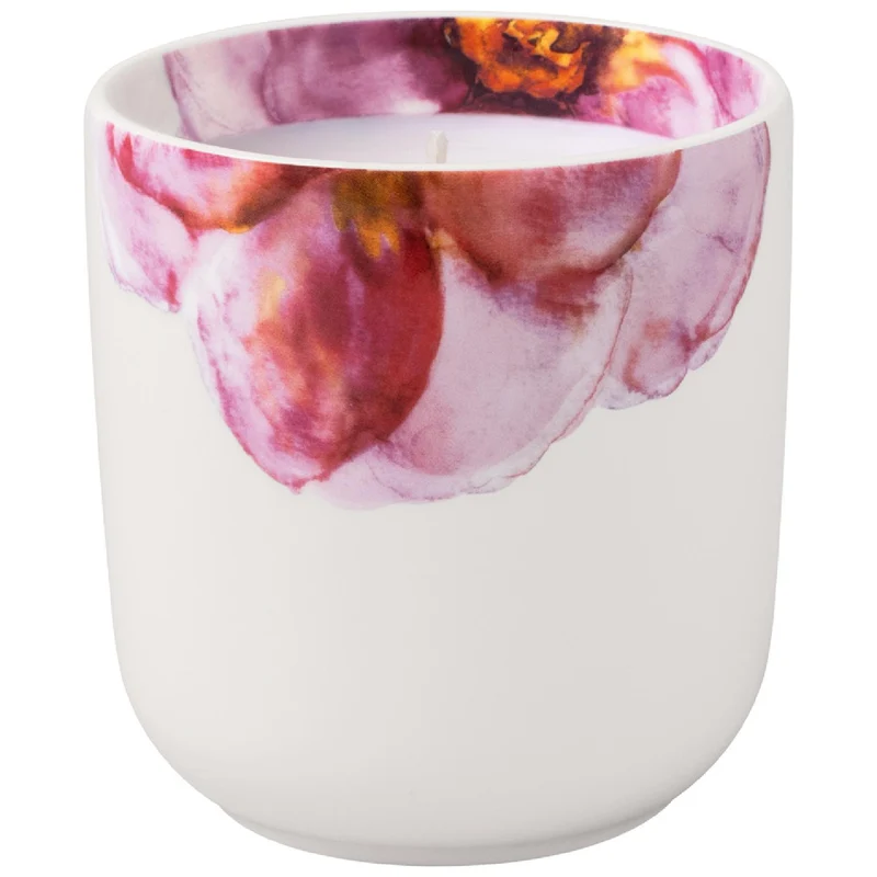 Villeroy & Boch Rose Garden Home Duftkerze Velvet Rose