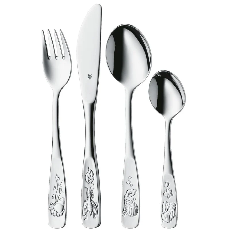 WMF Kinderbesteck-Set 4-teilig Tierwelt