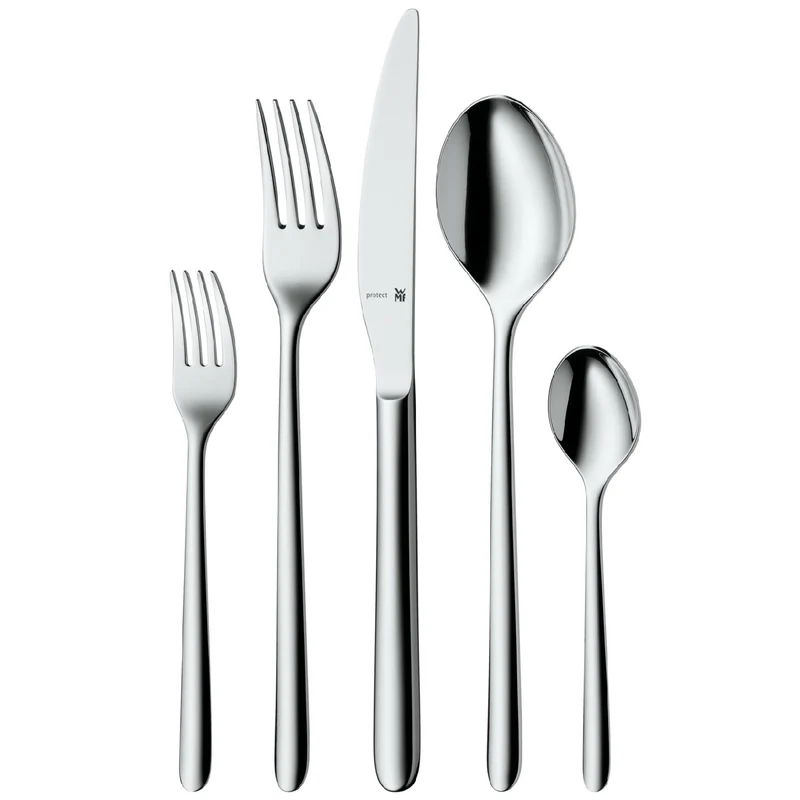 WMF Besteck-Set 30-teilig Flame Cromargan protect® mit Monobloc-Messer