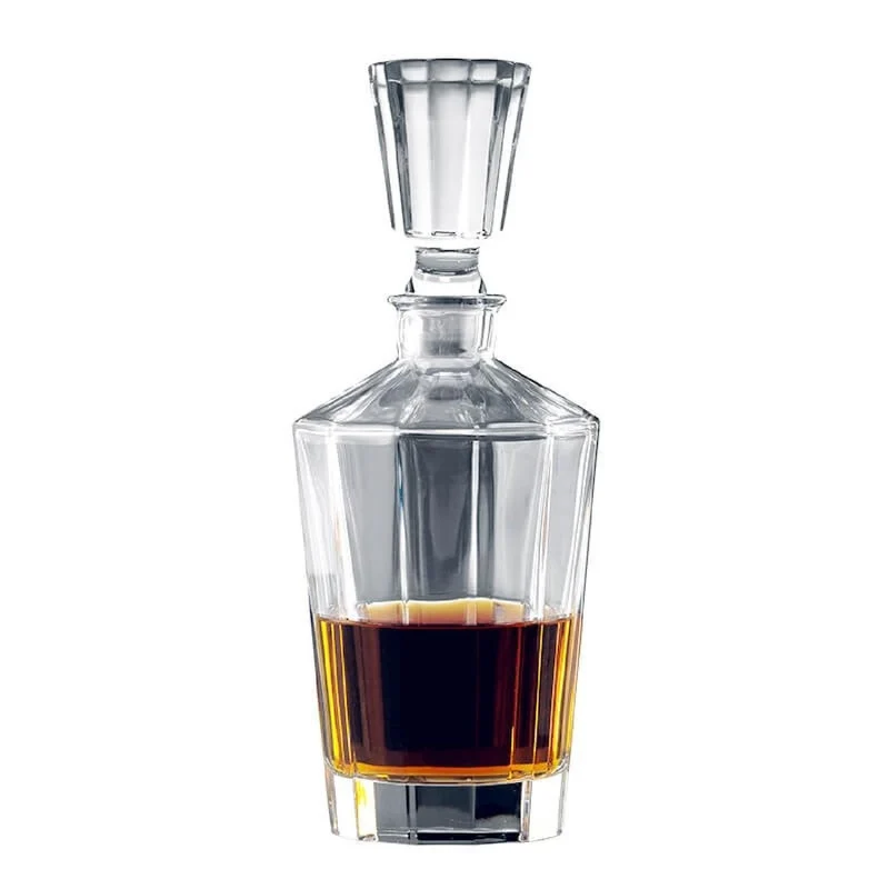 Nachtmann Aspen Whiskyset Facette, 1 Dekanter + 2 Whiskygläser, 3er-Set