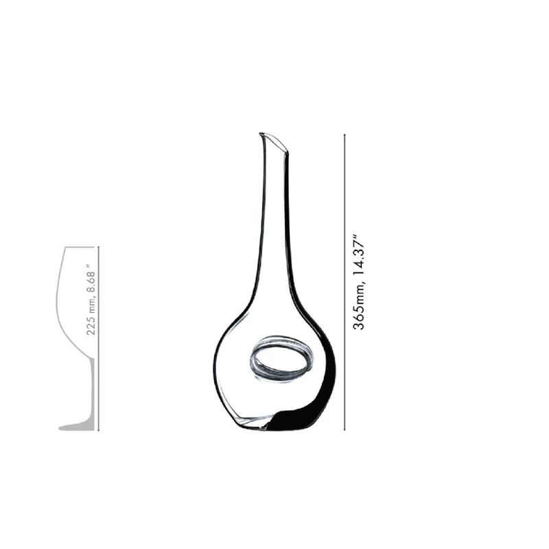 RIEDEL Black Tie Occhio Nero Dekanter