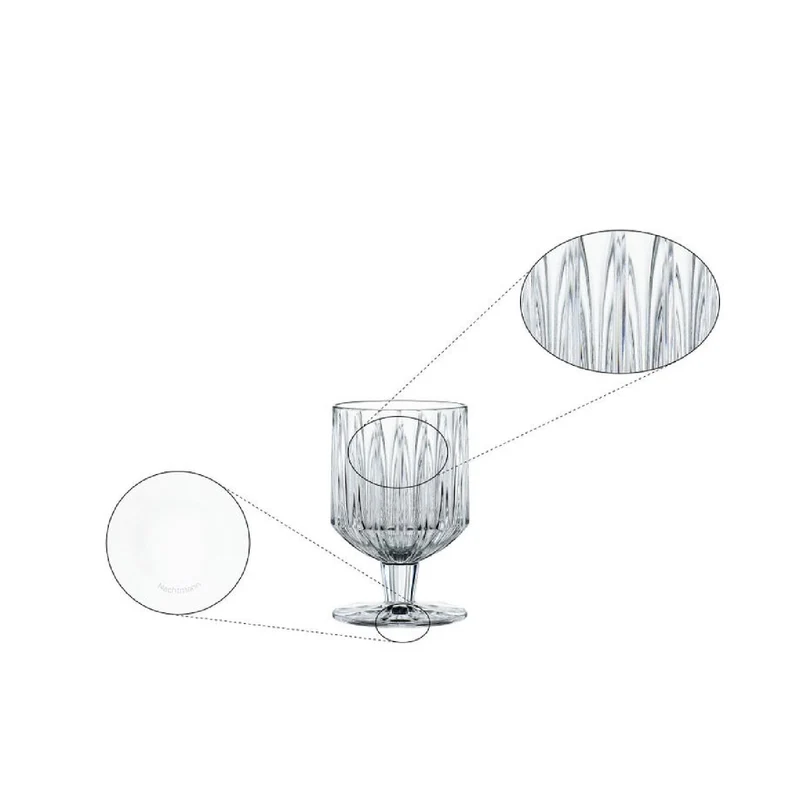 Nachtmann Jules Universalglas, Kelchglas, 4er-Set