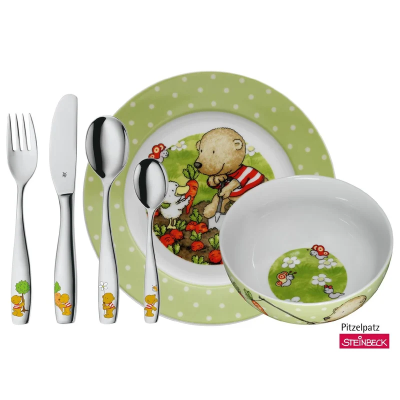 WMF Kinderbesteck-Set 6-teilig Pitzelpatz