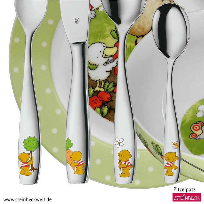 WMF Kinderbesteck-Set 6-teilig Pitzelpatz