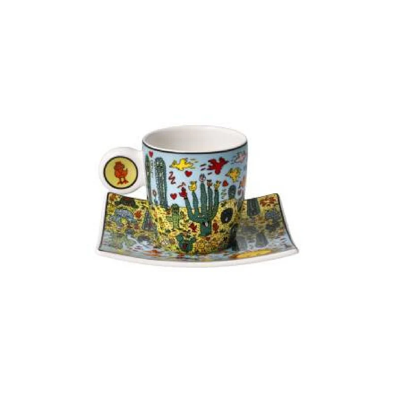 Goebel James Rizzi Desert Life Espressotasse