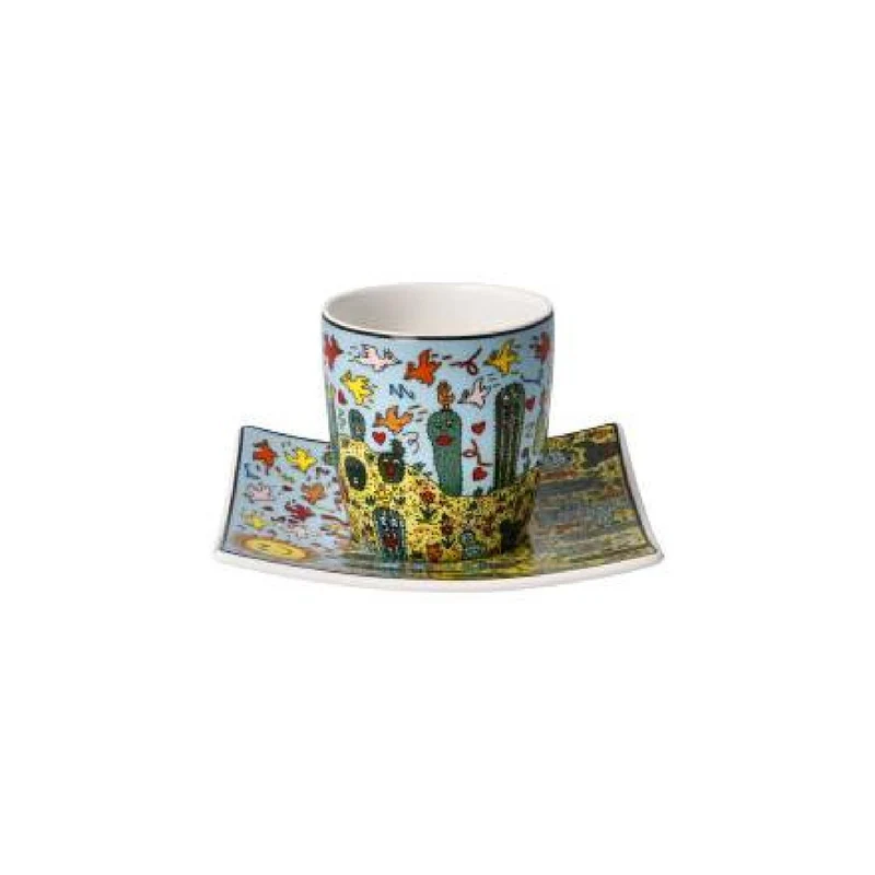 Goebel James Rizzi Desert Life Espressotasse