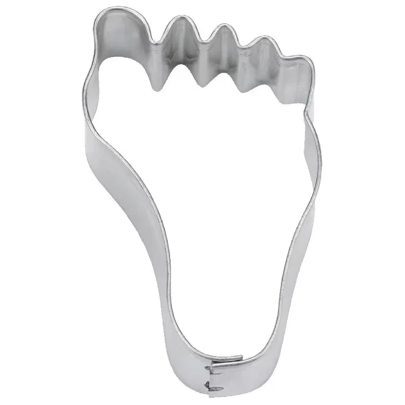 Städter Fuß 6 cm Ausstechform aus Weißblech