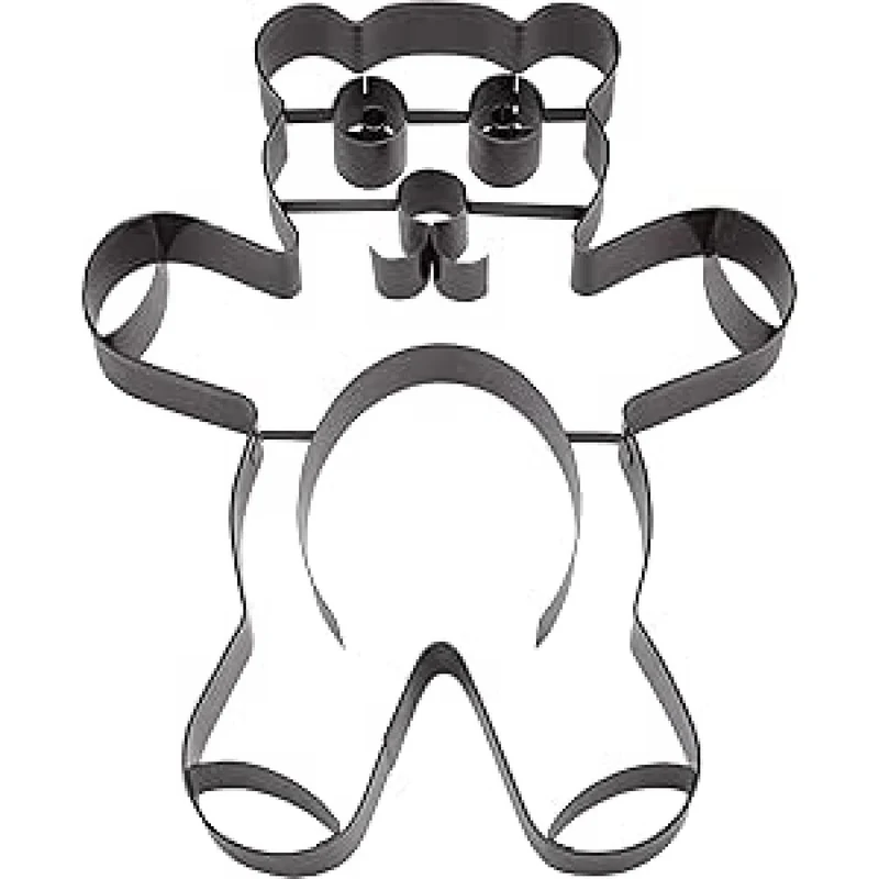 Birkmann 191211 AES AusstechformTeddy XXL, 18cm