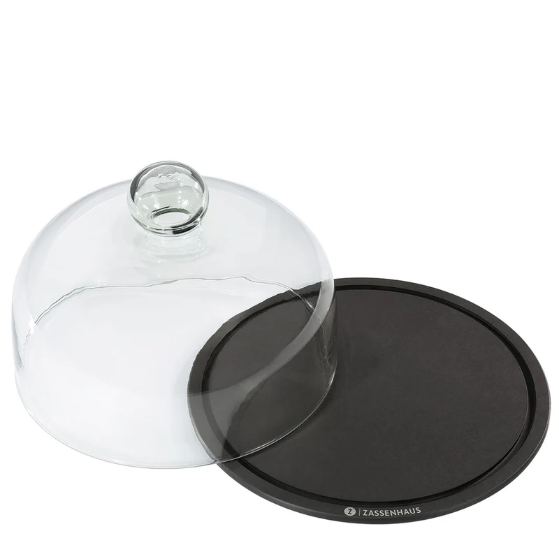 Zassenhaus Käseglocke mit Glasdeckel COMFORT PLUS Ø 23 cm