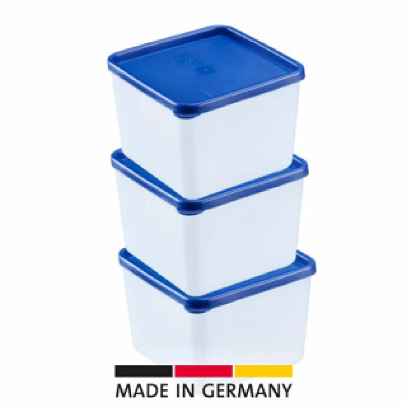 3 Gefrierdosen »Trio«, 0,75 l