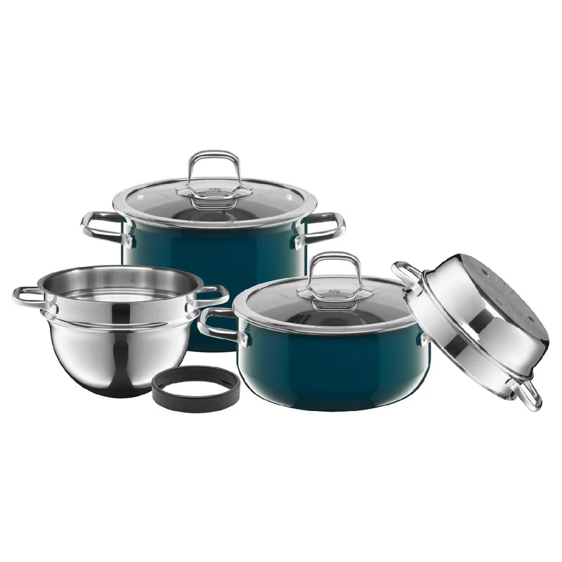 Silit Topf- Set Compact Petrol 4- teilig