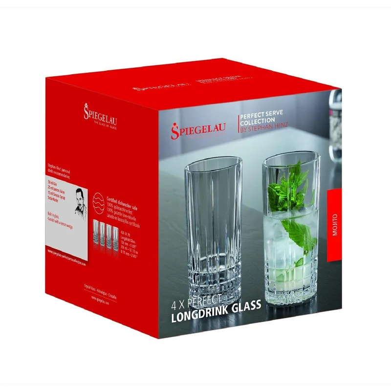 Perfect Longdrink Glass S/4 281 91 Perfect Serve Collection