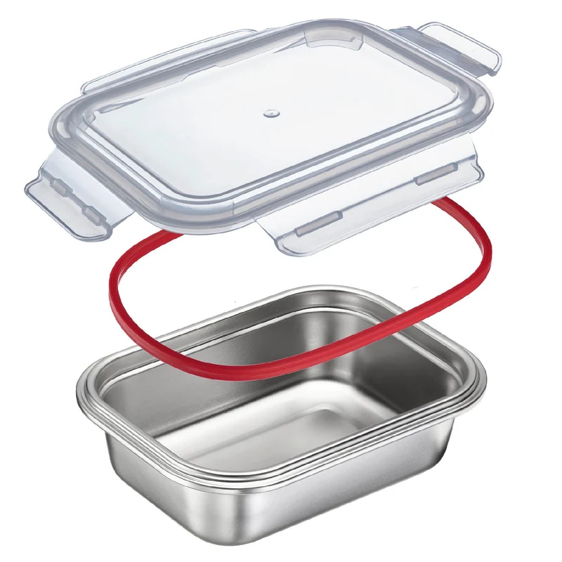 Westmark Edelstahl Lunch Box/ Frischhaltedose , 600 ml
