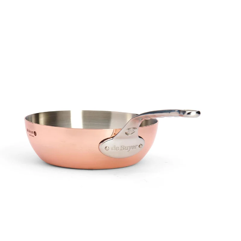 De Buyer KONISCHE SAUTEUSE/SCHMORPFANNE INOCUIVRE Ø24CM