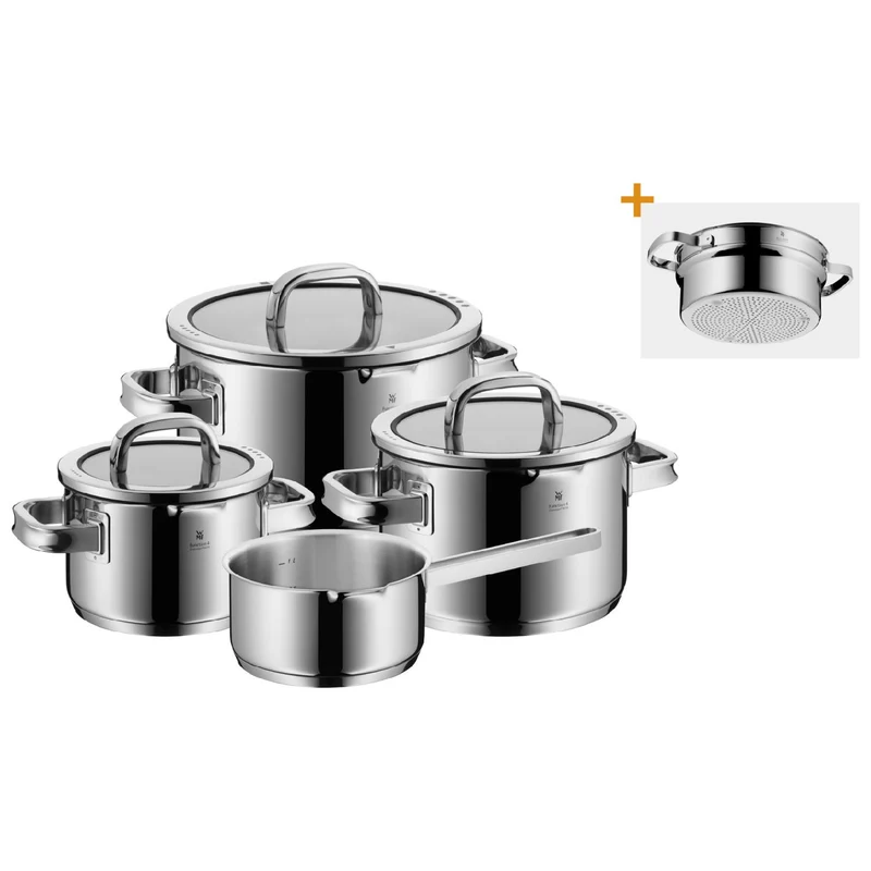 WMF Topf-Set Function 4, Limited Edition BLACK, 5-teilig
