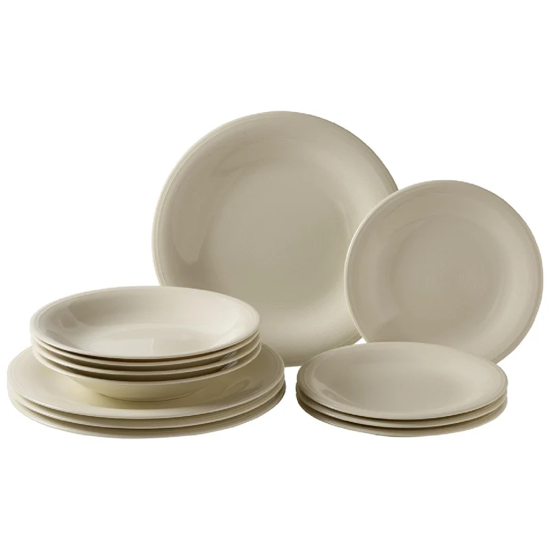 Villeroy & Boch Color Loop Natural Starter Teller Set 12tlg.
