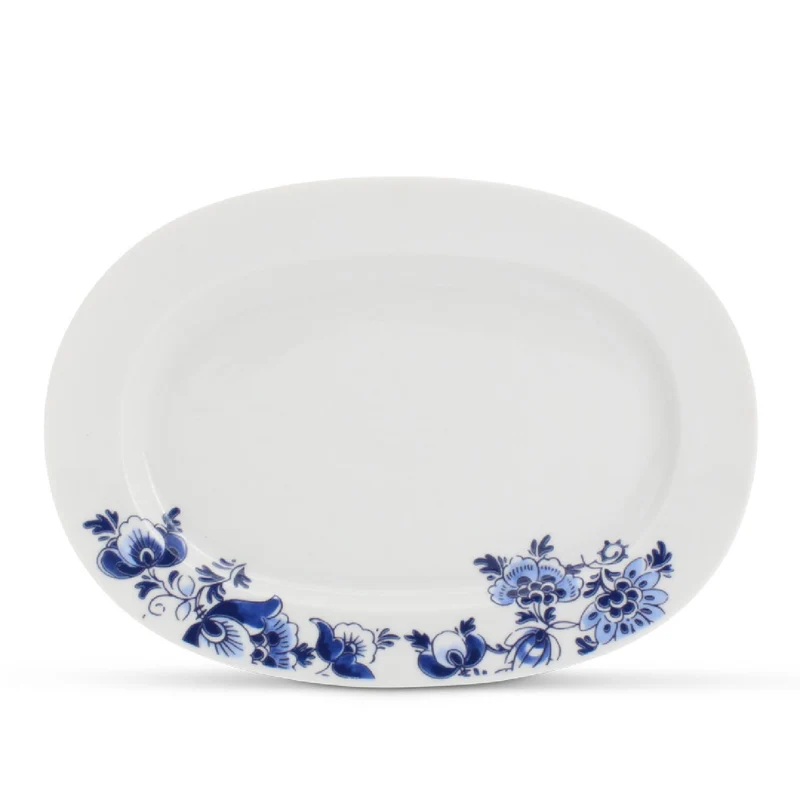 Friesland Porzellan Platte 24x16,5cm Atlantis Delfter Blau