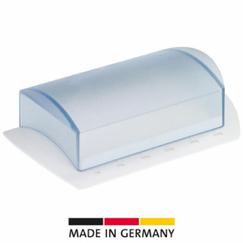 Tischbutterdose mit Skala