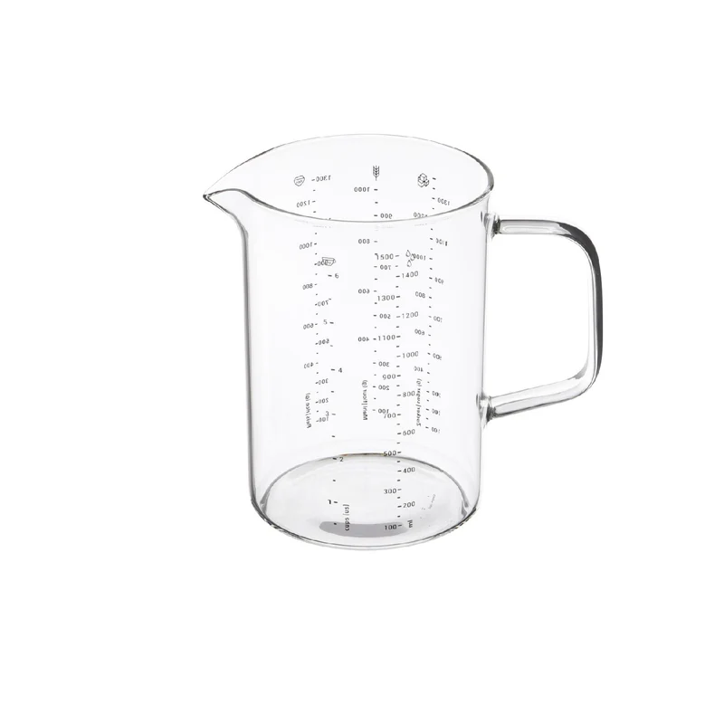 Weis Messbecher aus Borosilikatglas 1,5 L