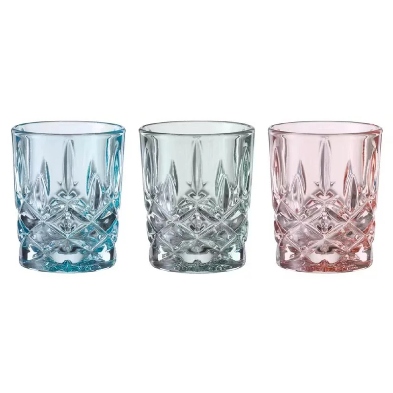 Nachtmann, 3-teiliges Schnapsgläser-Set, Stamper/Shotglas, Kristallglas, 55 ml, Noblesse