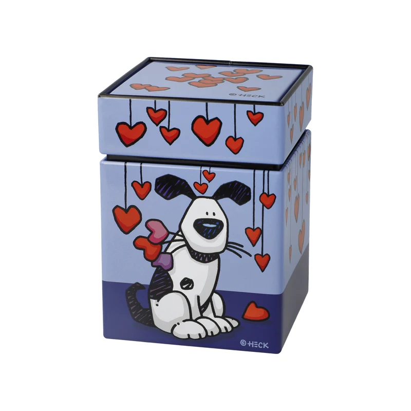 Goebel Ed Eck- Love Dog Teedose