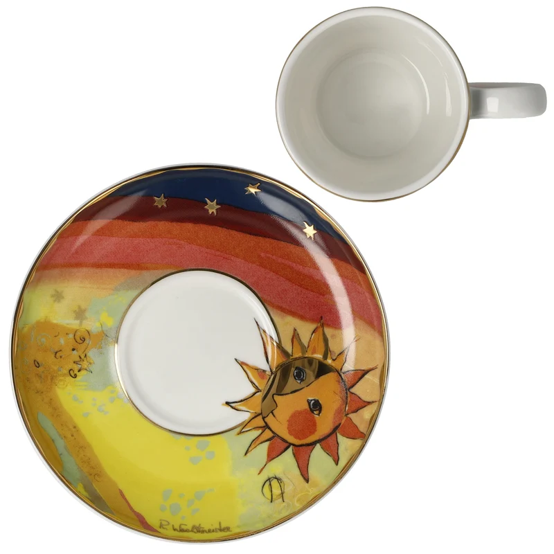 Goebel Rosina Wachtmeister Gatti in autunno Espressotasse