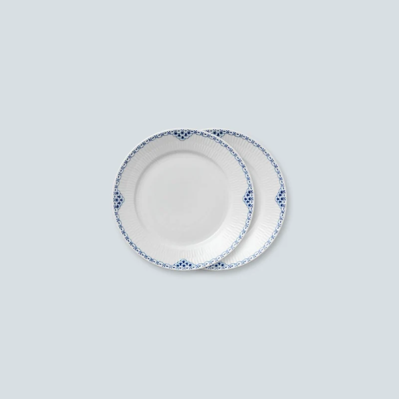 Royal Copenhagen Princess Teller 22cm 2pc