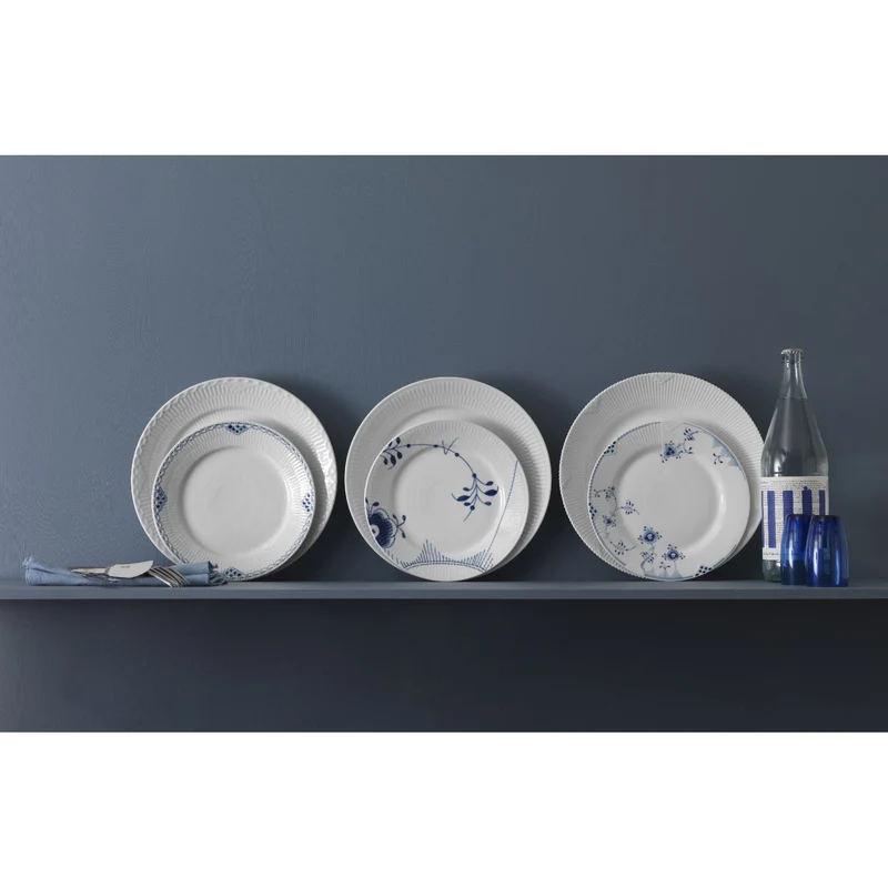 Royal Copenhagen Princess Teller 22cm 2pc