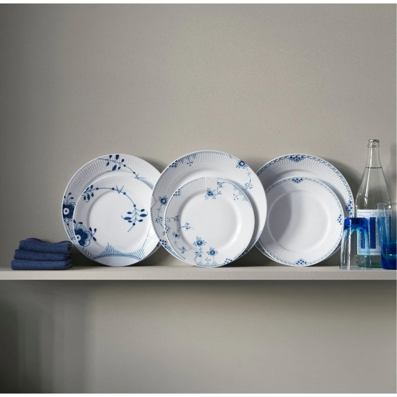 Royal Copenhagen Princess Teller 22cm 2pc