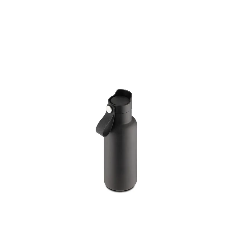 Weis Thermoflasche inkl. Deckel mit Trinkfunktion 0,5 L grau