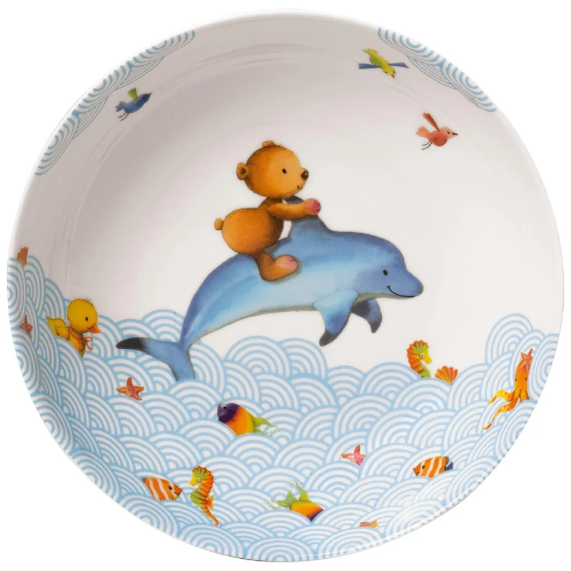 Villeroy & Boch Happy as a Bear Kinderteller tief