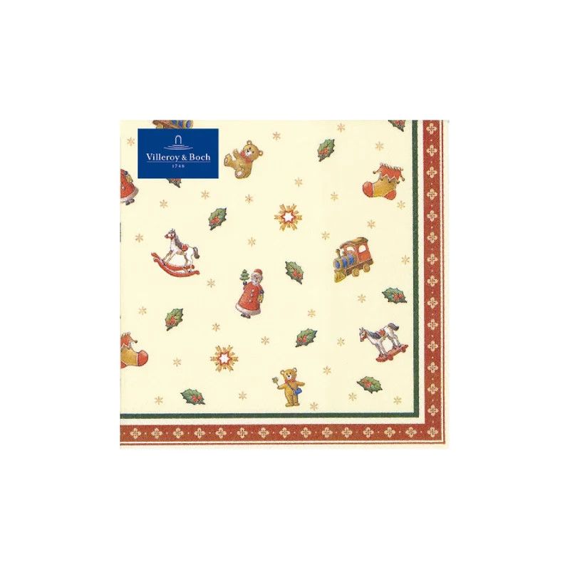 Villeroy & Boch Winter Specials Toys Cockt.-Serviette Streumotive 20 St.