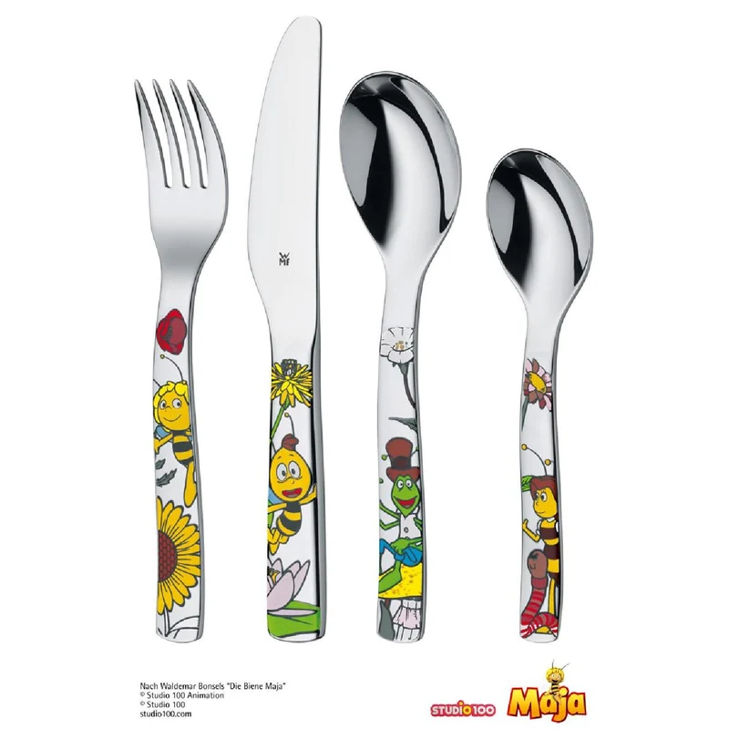 WMF Kinderbesteck-Set 4-teilig Biene Maja