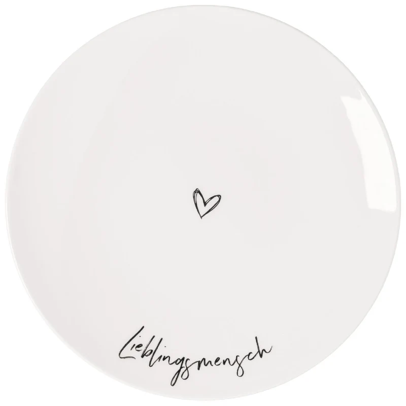 Villeroy & Boch Statement Fruehstuecksteller Lieblingsmensch