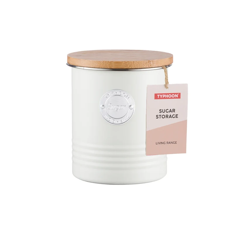 TYPHOON LIVING Vorratsbehälter Zucker, pastellcreme, 1 Liter