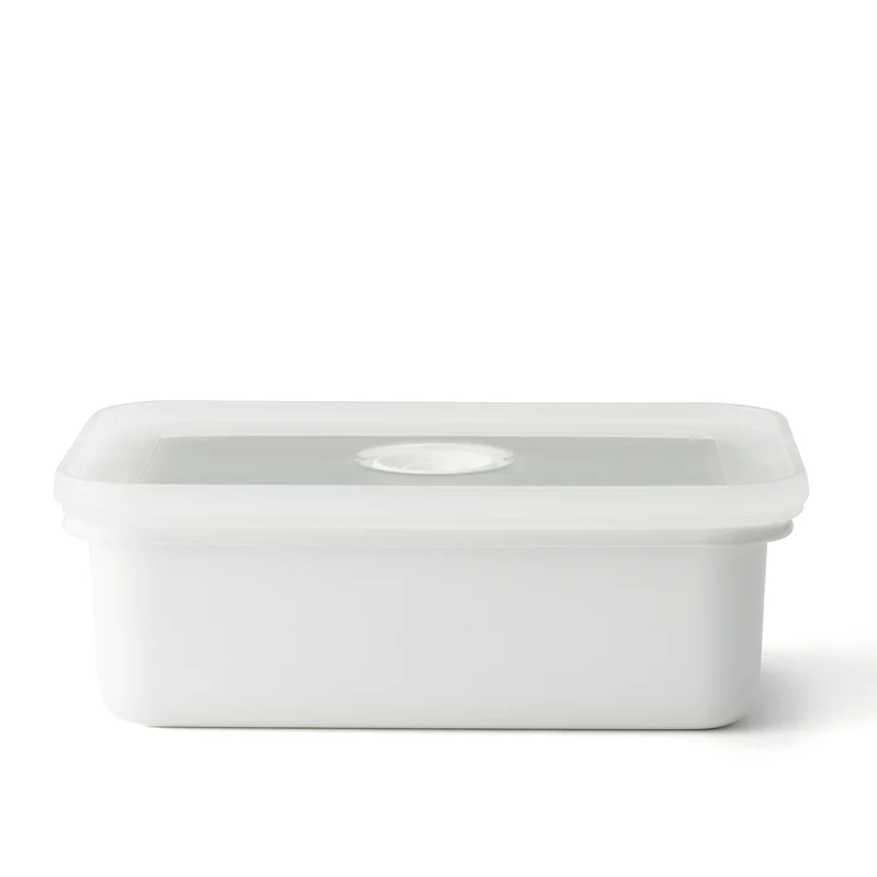 HONEYWARE Vakuum-Emailledose, M flach, 0,74L