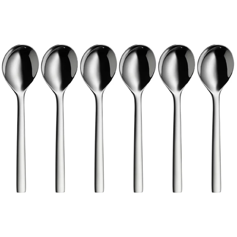 WMF Suppentassenlöffel-Set 6 Stück Nuova