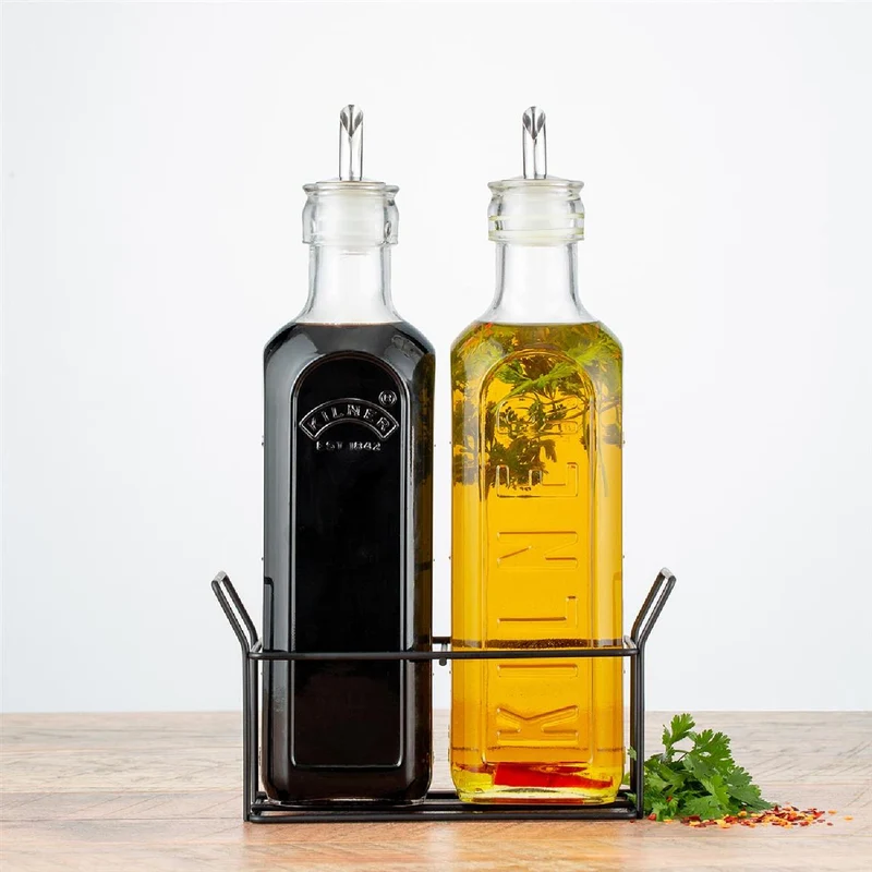 KILNER ÖL- und Essigflaschen Set, 600 ml